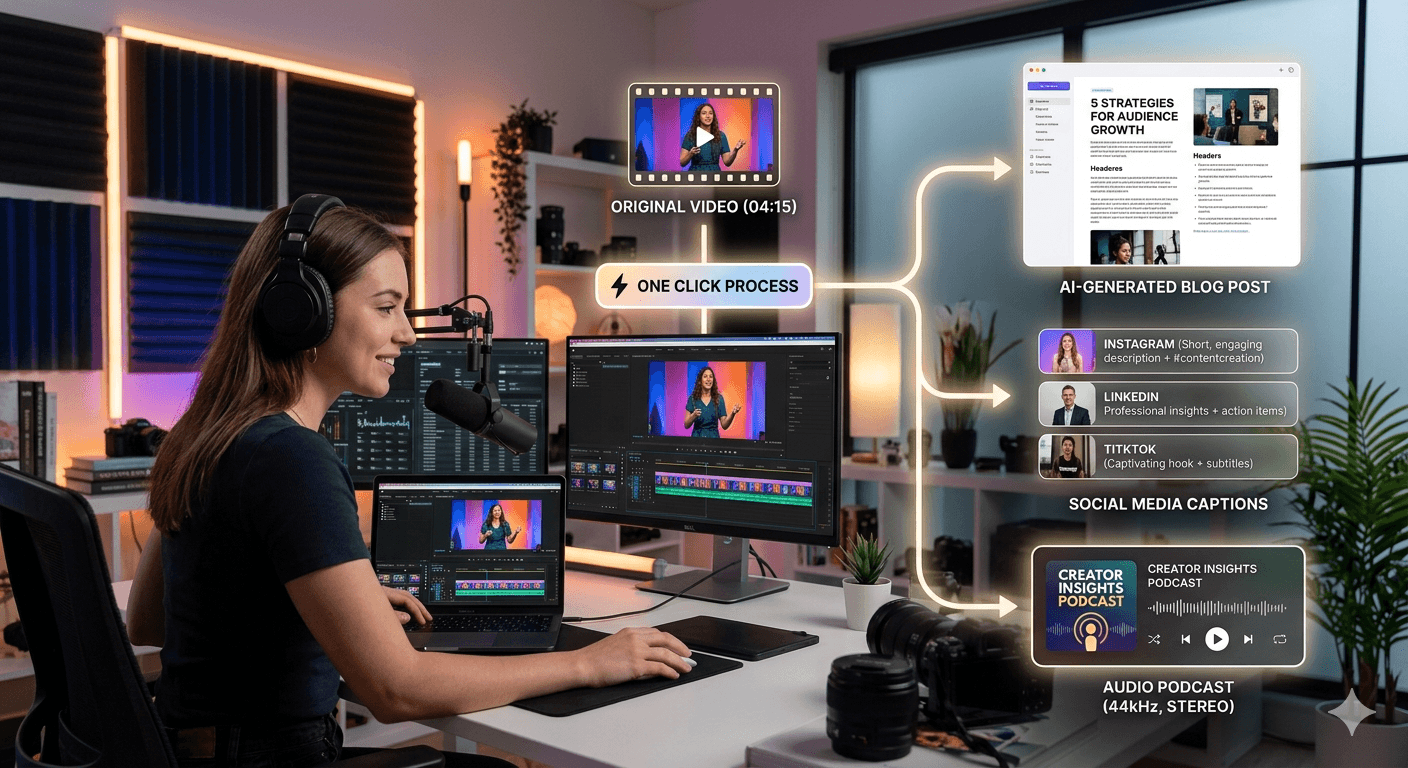 Content creator workflow